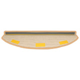 Self-adhesive Stair Mats 15 pcs Gold 80 x 24.5 x 3.5 cm 42038660