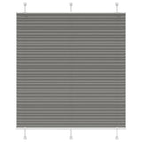 Pleated Blind Anthracite 120x150 cm Fabric Width 119.4 cm Polyester 4015096