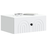 Wall-Mounted Bedside Cabinet 2 pcs White 49 x 34.5 x 20 cm 898106
