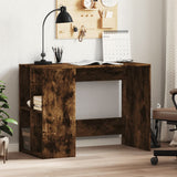 Desk Smoked Oak 102x50x75 cm Engineered Wood 840545