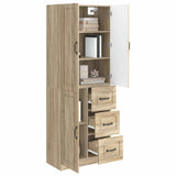 Cabinet Set 2 pcs Sonoma Oak Engineered Wood 3416981