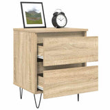 Bedside Cabinet Sonoma Oak 40x35x50 cm Engineered Wood 826882