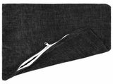 Cushion Cover 12 pcs HEERLEN Anthracite 50 x 50 cm 910929