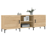 TV Cabinet Sonoma Oak 150x30x50 cm Engineered Wood 829103