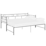 Sofa Bed Frame Grey Powder-coated metal Single and Double 324772