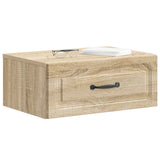 Wall-Mounted Bedside Cabinet 2 pcs Sonoma Oak 49 x 34.5 x 20 cm 899300