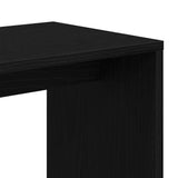Nesting Table 3 pcs Black Oak Engineered Wood 862675