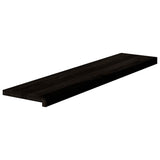Stair Treads 12 pcs Brown Black 110x30x2 cm Solid Wood Oak 3283047