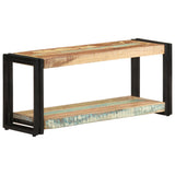 TV Cabinet Mixed Colour Reclaimed Wood Large TV Cabinet 321979