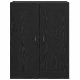 Wall Mounted Cabinet Black Oak 69.5 x 34 x 90 cm 882429