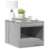 Cat Litter Box Enclosure Grey Sonoma 47x59x42 cm Engineered Wood 857765