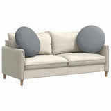 Seat Cushions 2 pcs Light Grey 80 x 29 cm Fabric 42014231