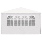 Professional Party Tent with Side Walls 4x6 m White 90 g/m 48527
