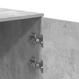 Storage Cabinet Concrete Grey 50x45x103.5 cm Engineered Wood 859045