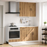 Kitchen Unit LUCCA 5 pcs Artisan Oak Engineered Wood 3438264