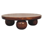 Chestnut Central Ball Table IN3573