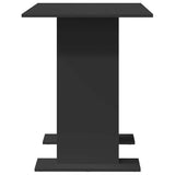 Dining Table Black 110 x 60 x 75 cm Engineered Wood 863161