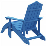 Garden Chair Aqua Blue HDPE Standard Detachable 318648