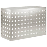 Air Conditioner Cover Silver 90 x 40 x 60 cm Stainless Steel 8014126