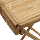 Folding Tray Table 70.5x42.5x80 cm Bamboo 366454