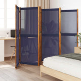 6-Panel Room Divider Dark Blue 420x180 cm 4003362