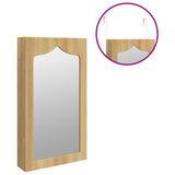 Mirror Jewellery Cabinet Wall Mounted 37.5x10x67 cm 353222
