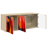 Wall-mounted TV Cabinet HEESCH 102 x 33 x 40 cm Sonoma Oak 8007167