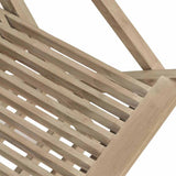 Folding Chairs 2 pcs Grey 56x61x89 cm Solid Wood Teak 362764