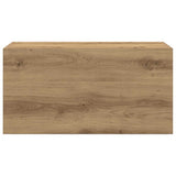 Bathroom Wall Cabinet Artisan Oak 60x25x30 cm Engineered Wood 860066
