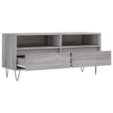TV Cabinet Grey Sonoma 100x34.5x44.5 cm Engineered Wood 831242