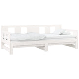 Pull-out Day Bed without Mattress White 2x cm 820288