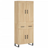 Highboard Sonoma Oak 69,5x34x180 cm Engineered Wood 3199900