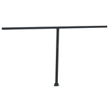 Awning Post Set Anthracite 450x245 cm Iron 315097