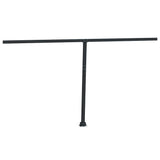 Awning Post Set Anthracite 450x245 cm Iron 315097