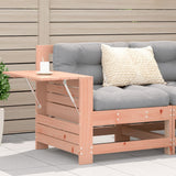 Garden Armrest Sofa with Cushion Solid Wood Douglas 844917