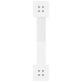 Coffee Table Legs X-Shaped 2 pcs White 70x cm Steel 4012965