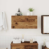 Bathroom Wall Cabinet Old Wood 80x25x40 cm Engineered Wood 860092