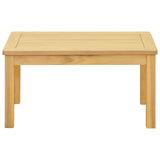 Coffee Table Light Acacia 70 x 40 x 36 cm Solid Acacia Wood 42026783