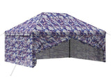 Pop-up Gazebo with 4 Sidewalls 2.9 x 4.3 m Blue Camouflage 42036832