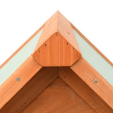 ZNTS Dog House Solid Pine & Fir Wood 72x85x82 cm 170639