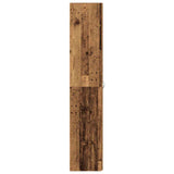 Shoe Cabinet with Door Brown 80 x 35.5 x 180 cm Engineered wood 3333843