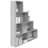 Book Cabinet Grey Sonoma 155x24x160 cm 815361