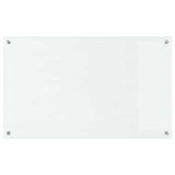 Kitchen Backsplash Transparent 100 x 60 cm Tempered Glass 42018031