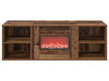 Electric Fireplace Old Wood 100 x 37 x 45.5 cm Engineered wood 8020981