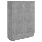 ZNTS Book Cabinet Concrete Grey 82.5x30.5x115 cm Engineered Wood 802718