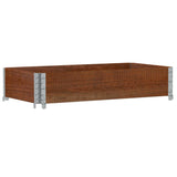 Garden Planter Brown 100x50 cm Solid Wood Pine 3295390