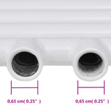 Bathroom Central Heating Towel Rail Radiator Straight 500 x 764 mm 140841