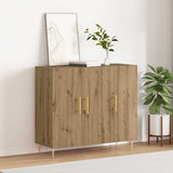 Sideboard Artisan Oak 90 x 34 x 80 cm Engineered Wood 869077