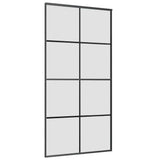 Sliding Door with Hardware Set 102,5x205 cm ESG Glass&Aluminium 3332904