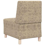 Modular Sofa Unit Armless Light Grey 55 x 74 x 82 cm 4108509